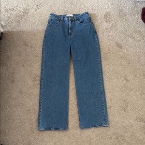 Abercrombie 90s relax Jean high rise. Curve love